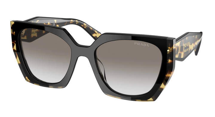 Prada PR15WSF Sunglasses in Black Havana