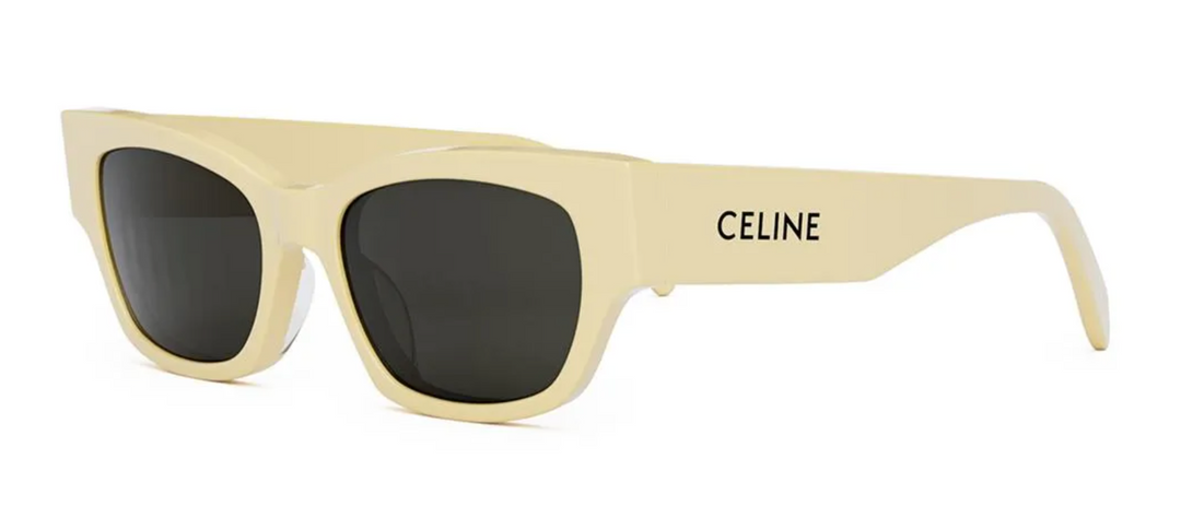 Celine CL40197U Yellow Logo Sunglasses