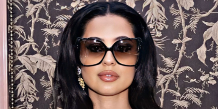 Gucci GG0471S Oversized Butterfly Sunglasses in Havana Brown