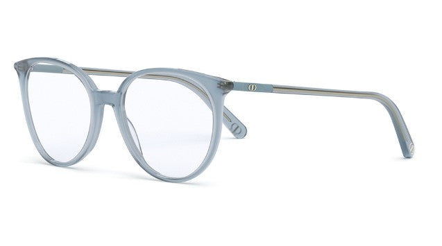 Dior Mini CD O B1I Rounded Frames in Blue