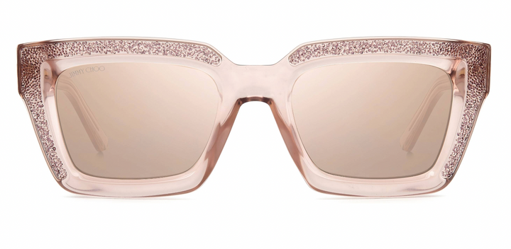 Jimmy Choo Megs Pink Crystal Sunglasses