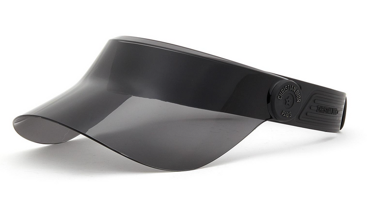 Dior Pacific V1U Visor Hat in Black