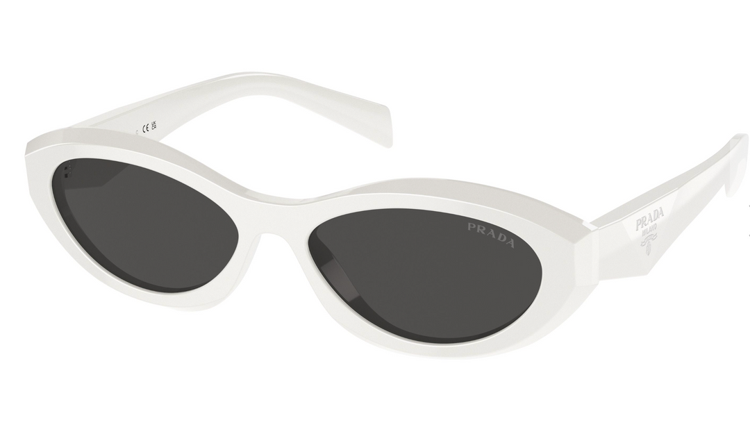 Prada PR26ZS Sunglasses in Talc White