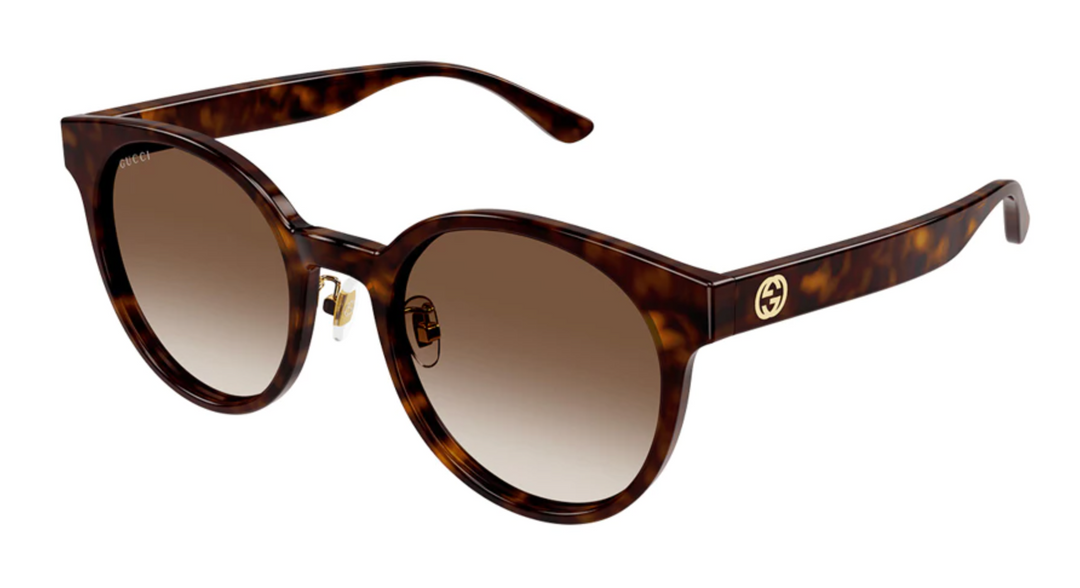 Gucci GG1339SK Round Sunglasses in Havana Brown