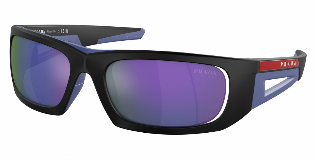 Prada Sport PS02YS Sunglasses in Blue Mirror
