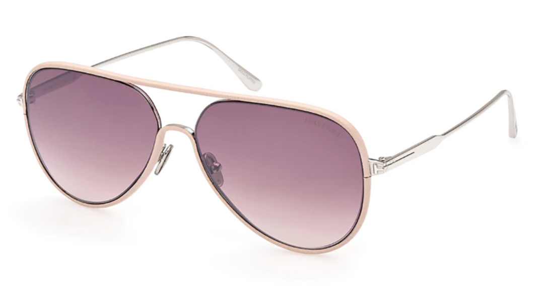 Tom Ford Jessie FT1016 Leather Sunglasses
