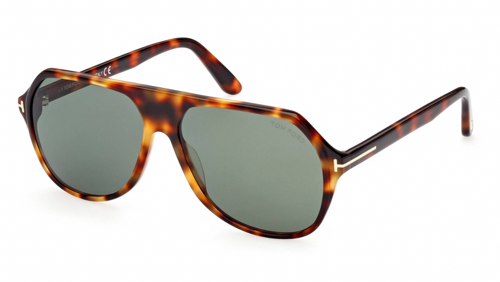 Tom Ford Hayes FT0934 Havana Aviator Sunglasses | Designer Daydream