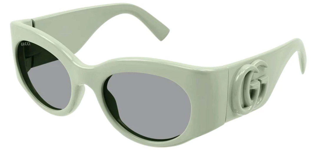 Gucci GG1544S Thick Rim Sunglasses in Sage Green