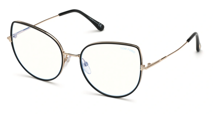 Tom Ford FT5768-B Marcos de luz azul marrón