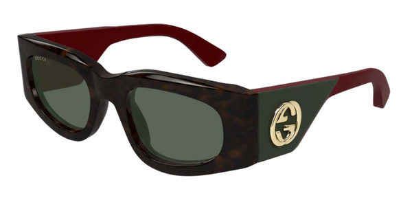 Gucci GG1664S-003 Havana square Ladies Sunglasses Gucci GG1664S-003 Havana square Ladies Sunglasses – Bluefly main image 2