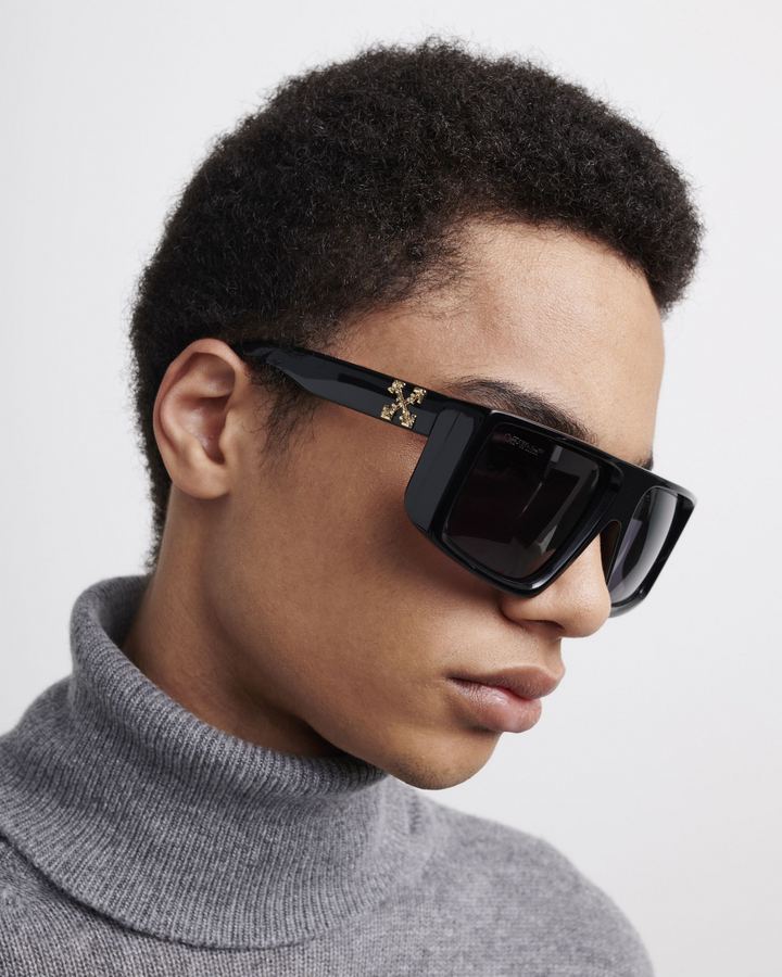 Off White Alps Sunglasses in Black