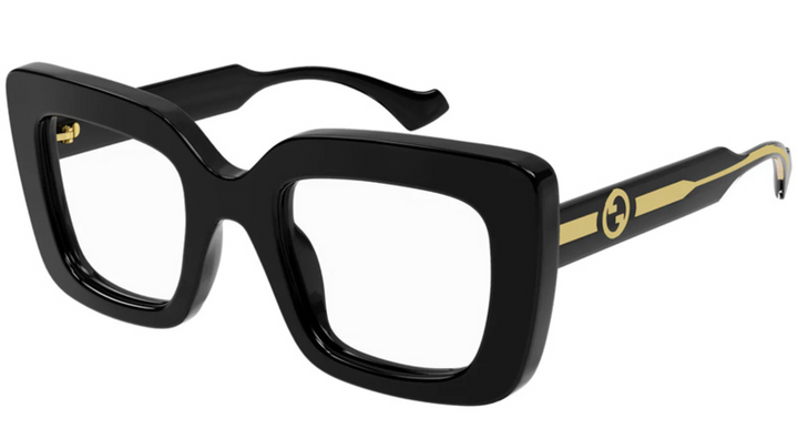 Gucci GG1554O Black Thick Rim Frames