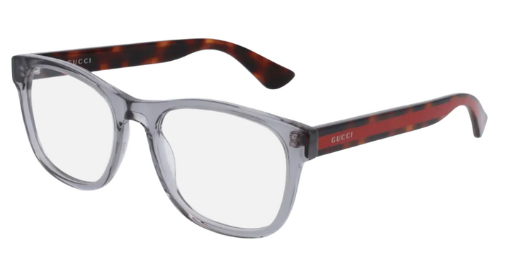 Gucci GG0004O Square Eyeglasses Frames in Grey