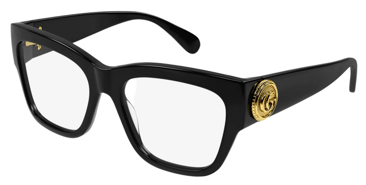 Monturas cuadradas Gucci GG1192O en negro 