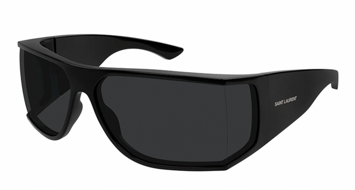 Saint Laurent SL806 Wrap Sunglasses in Black