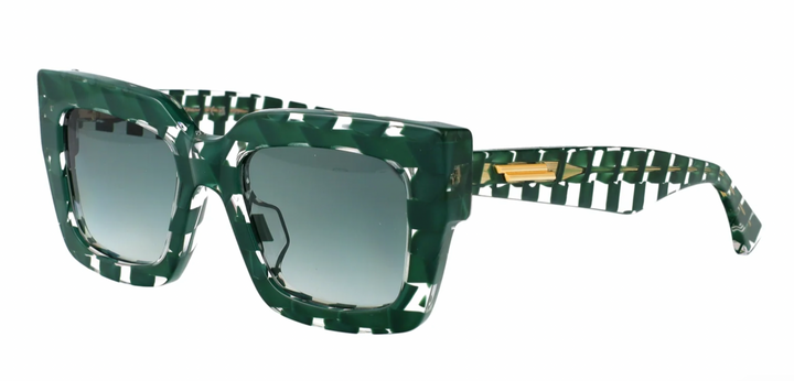 Bottega Veneta BV1212S Sunglasses in Braided Green