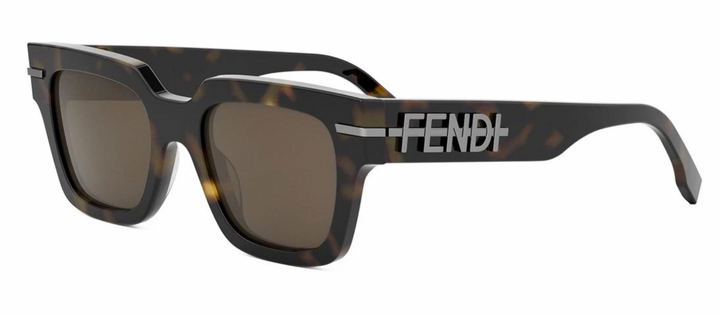 Fendi FE40078I Fendigraphy Brown Havana Unisex Sunglasses