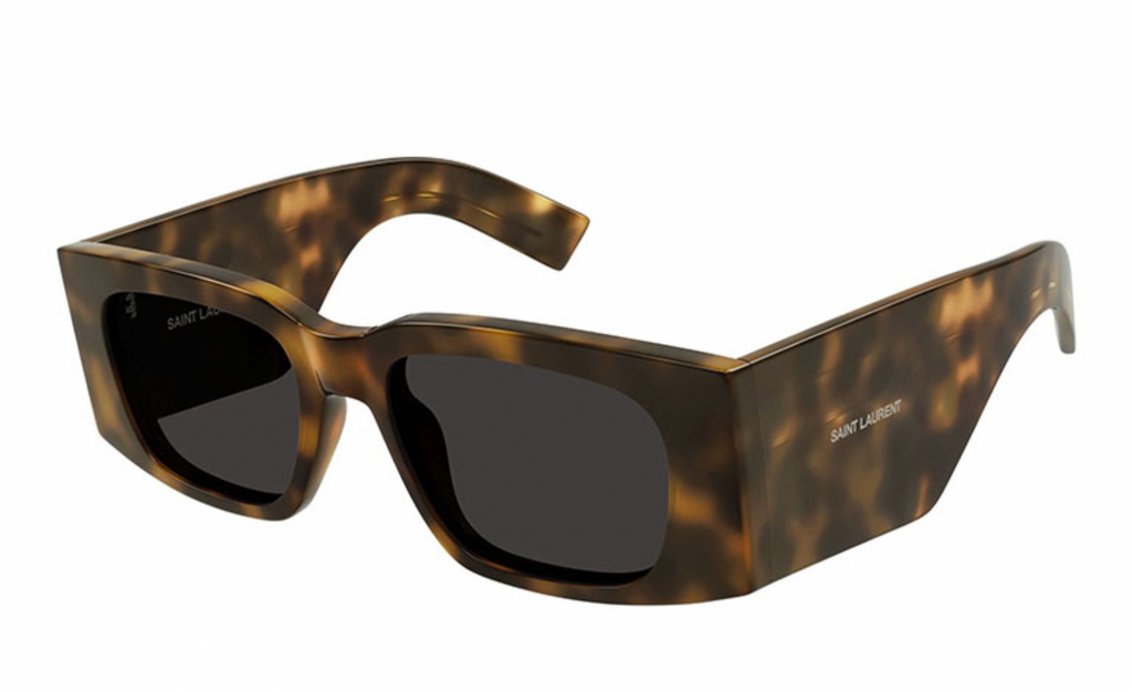 Saint Laurent SL654 Sunglasses in Havana Brown – Designer Daydream