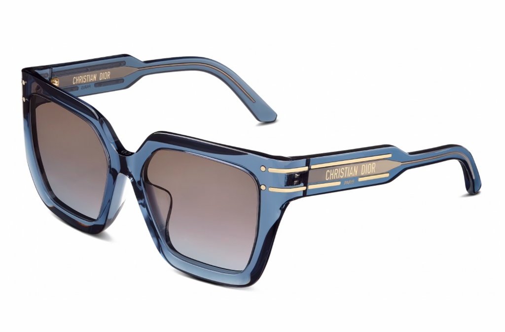 Dior DiorSignature S10F Sunglasses in Blue – Designer Daydream