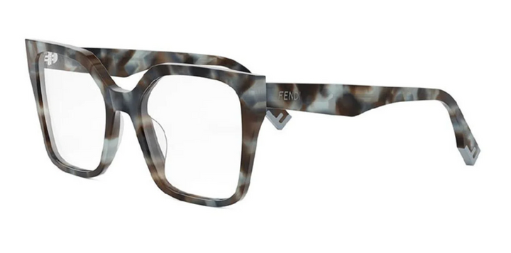 Fendi FE50002I Grey Havana Oversized Frames