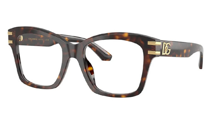 Dolce & Gabbana DG3419 Oversized Brown Frames