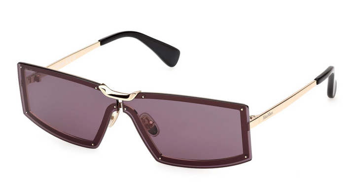 Max Mara MM0118 Sunglasses in Gold Smoke