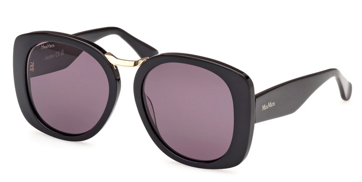 Max Mara Bridge MM0092 Sunglasses in Black