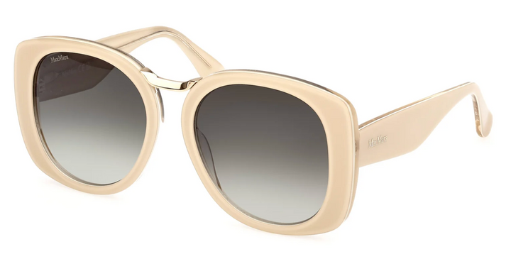 Max Mara Bridge MM0092 Sunglasses in Ivory