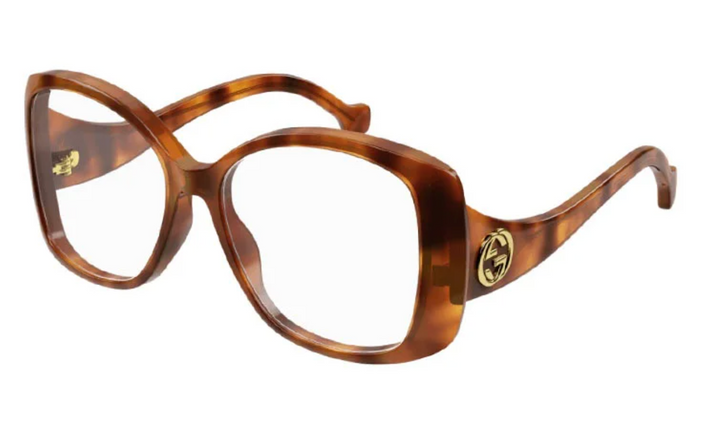 Monturas de mariposa Gucci GG1236O en negro 