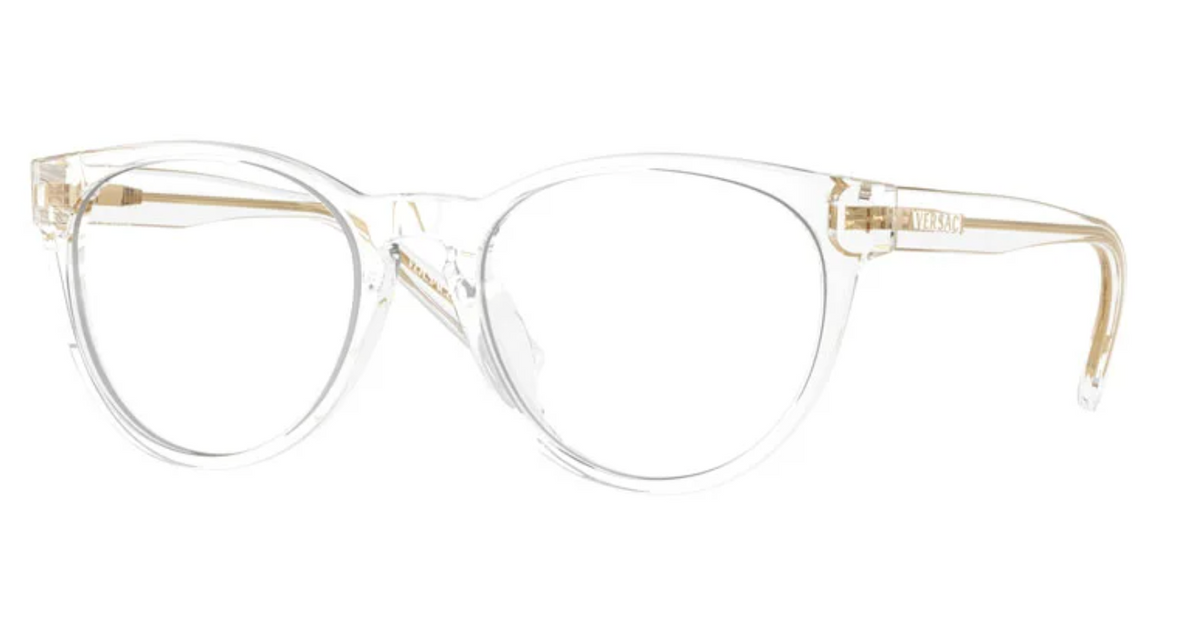 Versace Kids VK3321U Eyeglasses Frames in Transparent – Designer Daydream