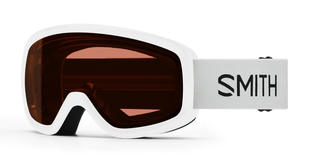 smith white goggles Smith Optics Snowday KIDS Ski Goggles in White – Designer Daydream