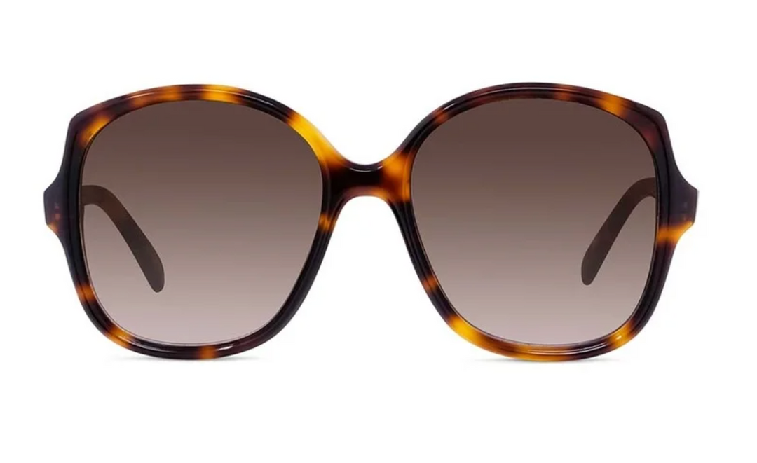 Celine CL40172U Havana Brown Round Sunglasses
