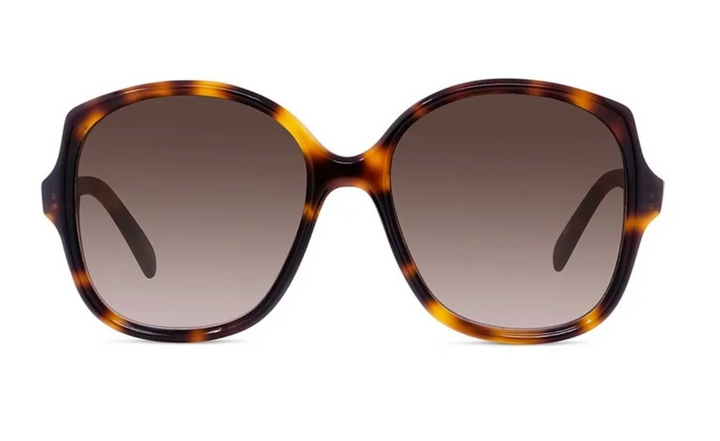 Celine CL40172U Havana Brown Round Sunglasses