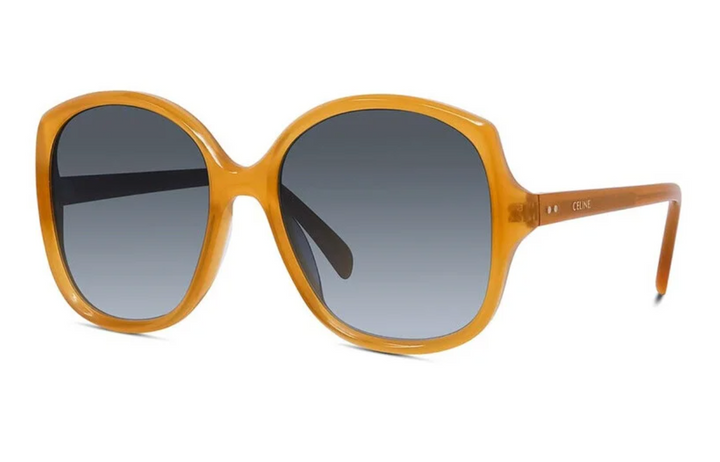Celine CL40172U Milky Honey Round Sunglasses