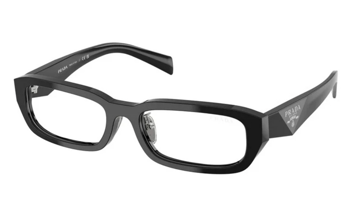 Prada PR B06SF Sunglasses in Black Blue Filter