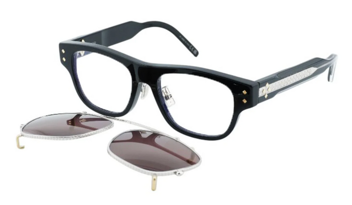 Dior CDDiamondO S10F Clip On Frames in Black