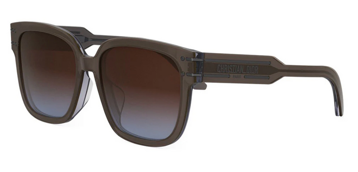 Dior Signature S7F Sunglasses in Shiny Brown