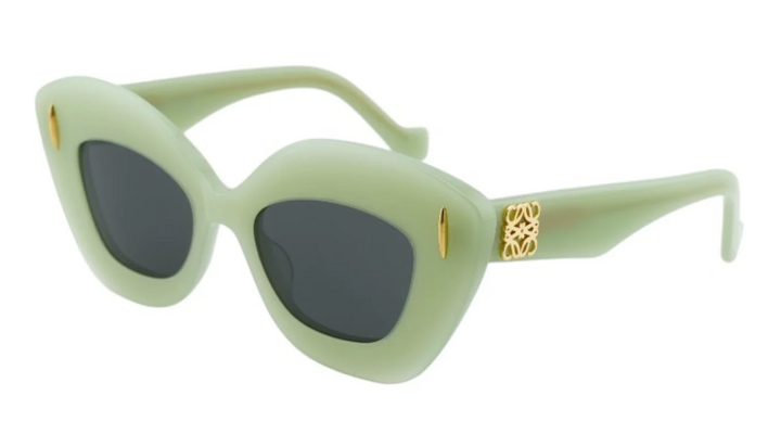 Loewe LW40127I Anagram Sunglasses in Light Green