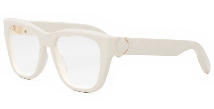 Dior Lady 95.22O S1F Cat Eye Frames in Ivory White