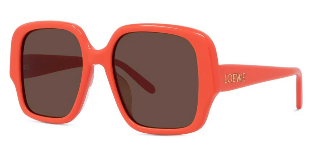 Loewe LW40134U 42E Square Sunglasses – Orange\\ Brown New Loewe LW40134U 42E Orange/Brown 54-18-140 Sunglasses | eBay main image 3