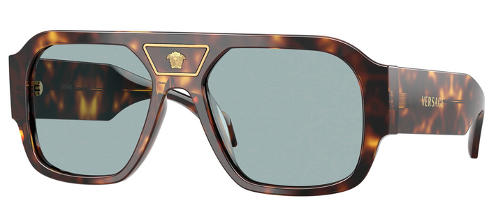 Versace Gafas de sol con máscara VE4446 en negro