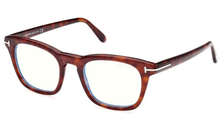 Tom Ford FT5870-B Havana Brown Bluelight Frames