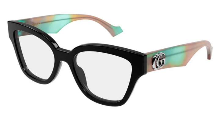 Monturas estilo ojo de gato Gucci GG1424O en negro 