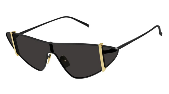 Saint Laurent SL536 Cat Eye Metal Sunglasses in Black