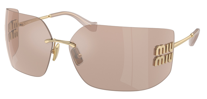 Miu Miu MU54YS Sunglasses in Pink Mirror