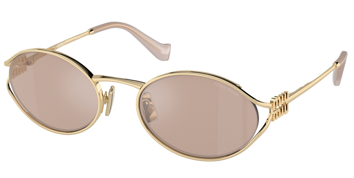 Miu Miu MU52YS Pink Mirror Metal Sunglasses