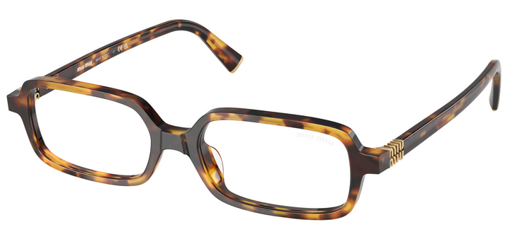 Miu Miu MU11ZS Regard Havana Rectangular Bluelight Frames