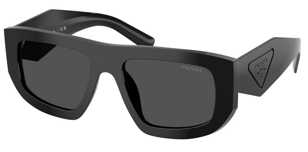 Prada PR D04SU Aviator Sunglasses in Black