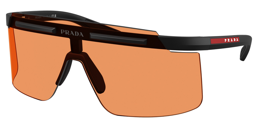 Prada Sport PS B06S Sunglasses in Black Orange – Designer Daydream