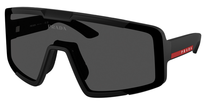 Prada Sport PS B07S Mask Sunglasses in Black